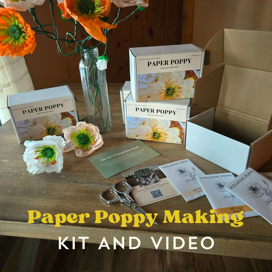 Everlasting Flower for Our Lady – Paper Flower Making Kit