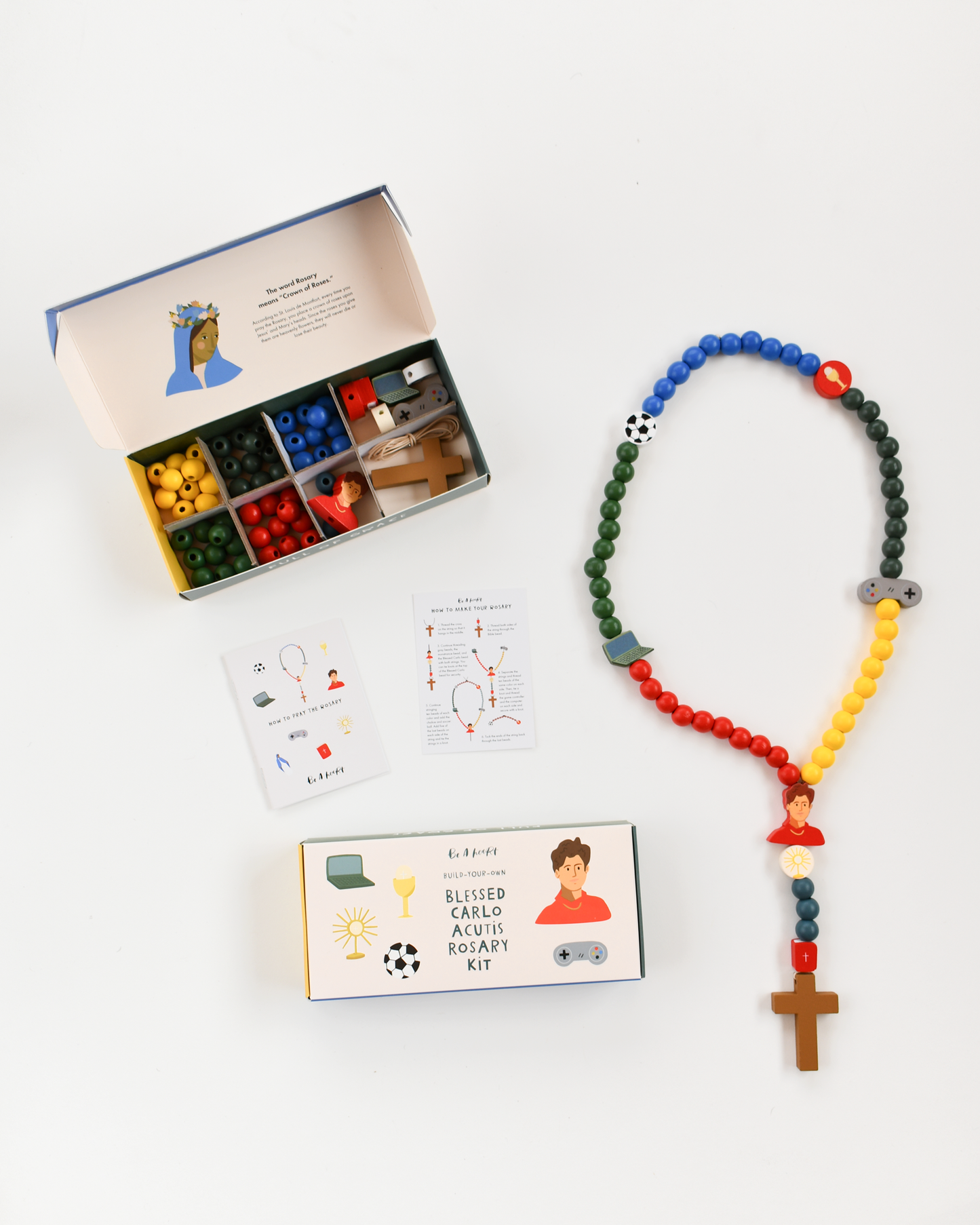 Saint Carlo Acutis Rosary Kit